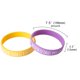 thumbnail image 5 of Pulseras de silicona QEERBSIN Inspirational, 100 unidades, multicolor, 5 of 7