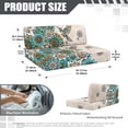thumbnail image 7 of Uorisanigo RV Dinette Cushion Covers with 1 Backrest Cover & 1 Bench Covers Stretch Washable Mandala Hummingbird Sofa Furniture Protection Camper Accessories Fit Most RV, 7 of 7