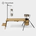 thumbnail image 2 of Mesa plegable de aluminio para acampar en solitario, ligera, para senderismo, estufa de campamento, para Picnic, mesas ultraligeras al aire libre, TW1024, 2 of 4