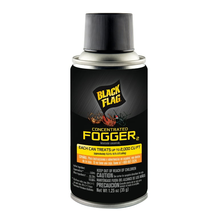 Black Flag Concentrated Insect Fogger, Insect Killer, Ounce