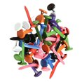 thumbnail image 2 of 150pcs Round Mini Colorful Brads Children Handmade Nail Material DIY Craft (Random Color), 2 of 5