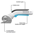 thumbnail image 3 of BLACK+DECKER Coupeur Rotatif 4V MAX, Sans Fil, Rechargeable par USB (BCRC115FF), Blanc, 3 of 7