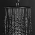 thumbnail image 3 of Sarapandan Shower Head, Round 9 Inch Fixed Shower Head ABS Rain Shower Head Water Saving High Pressure Rain Shower Head, Black, 3 of 5