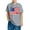 Gray, variant on CFLVAEK American Flag Shirts Kids Girls Boys 4th of July Patriotic Tshirts Cotton Short Sleeve Round Neck Tshirt Celebrate Indenpendence Day Tops 3 Years