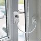 thumbnail image 2 of 4-Pack Stainless Steel Safety Locks for Windows and Doors, Childproof Cable Catch with Keys for Home Security, 2 of 2