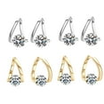 thumbnail image 2 of Fiudx Juego de Aretes de Alta Gama, Elegante Joyería de Bienestar, Accesorios para Oídos con Estimulación de Acupresión, Energía Equilibrada, Estilo Femenino, Incluye 4 Pares., 2 of 6