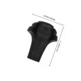 thumbnail image 2 of BESTYASH Kit de Remplacement de 4 Embouts de Bâton de Randonnée en Caoutchouc pour Cannes de Marche Accessoires de Randonnée Noir, 2 of 7