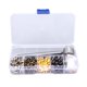 thumbnail image 1 of Kit de ojales de metal chapado en cobre - 400 piezas, 3 mm - Ideal para modificación de ropa, con caja de almacenamiento, 1 of 10