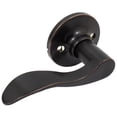 thumbnail image 1 of Beaverton Door Lever, Dummy (Non-Turning) Latch, Left-Handed, Vintage Bronze by Stone Harbor Hardware, 1 of 3