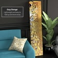 thumbnail image 2 of Oriental Furniture 6 ft. Tall Room Divider - Block Bauer - 3 Panel, 2 of 6