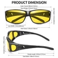thumbnail image 2 of Gafas de conducción con visión nocturna URUMQI Fit Over, 2 of 5