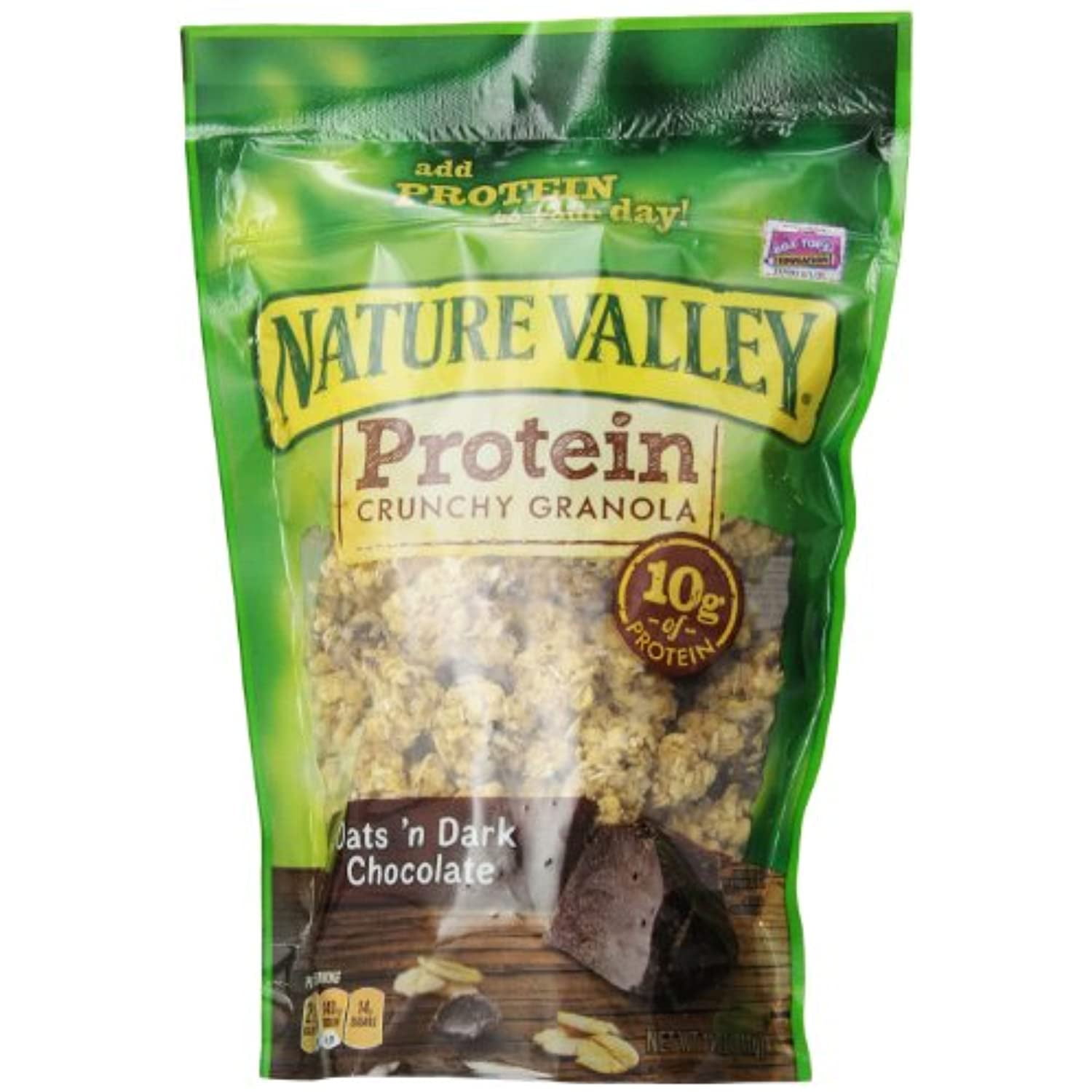 Nature Valley Granola, Protein, Oats And Dark Chocolate, 11 Oz Pouch