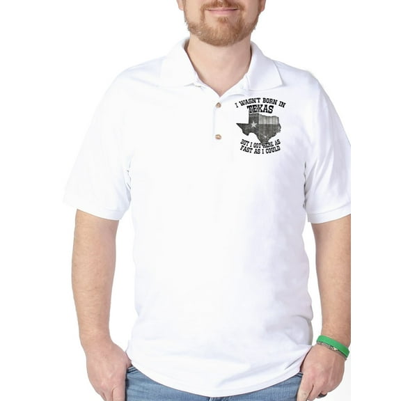 CafePress - Texas Golf Shirt - Golf Shirt, Pique Knit Golf Polo