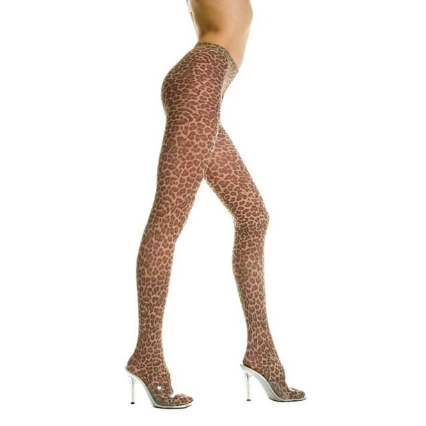 911Costume - Leopard Tights 1980s ML670 - Walmart.com - Walmart.com