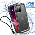 thumbnail image 2 of REJODA-for iPhone 15 Pro Max - Compatible with iPhone 15 Pro Max Waterproof Case, 360 Full Body Protection with Screen Protector [IP68 Waterproof Phone Case][Military-Grade Shockproof|Dustproof], 2 of 4