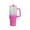 Hot Pink, variant on 40oz Sublimation Ombre Glitter Holographic Stainless Tumbler w/ Handle