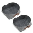 thumbnail image 3 of Felt Storage Box, Felt Basket Convenient Foldable  For Office For Home, 3 of 8