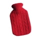 thumbnail image 5 of Bearachild Funda para bolsa de agua caliente de 2000ml, calentador de invierno extraíble tejido, Protector antiescaldado, funda para bolsa de agua caliente Suministros térmicos Rojo Bearachild HA072049-02, 5 of 6