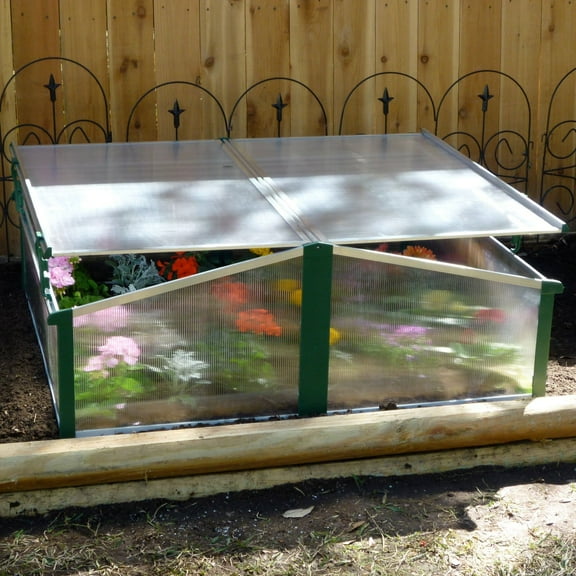 Austrian Double Sided Cold Frame Greenhouse