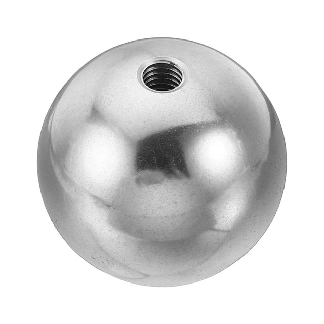 Unique Bargains Écrous à Bille, 1 Paquet Filetage M6 35mm OD Vis Ronde en Acier Inoxydable 304 pour Trou Aveugle, Argent