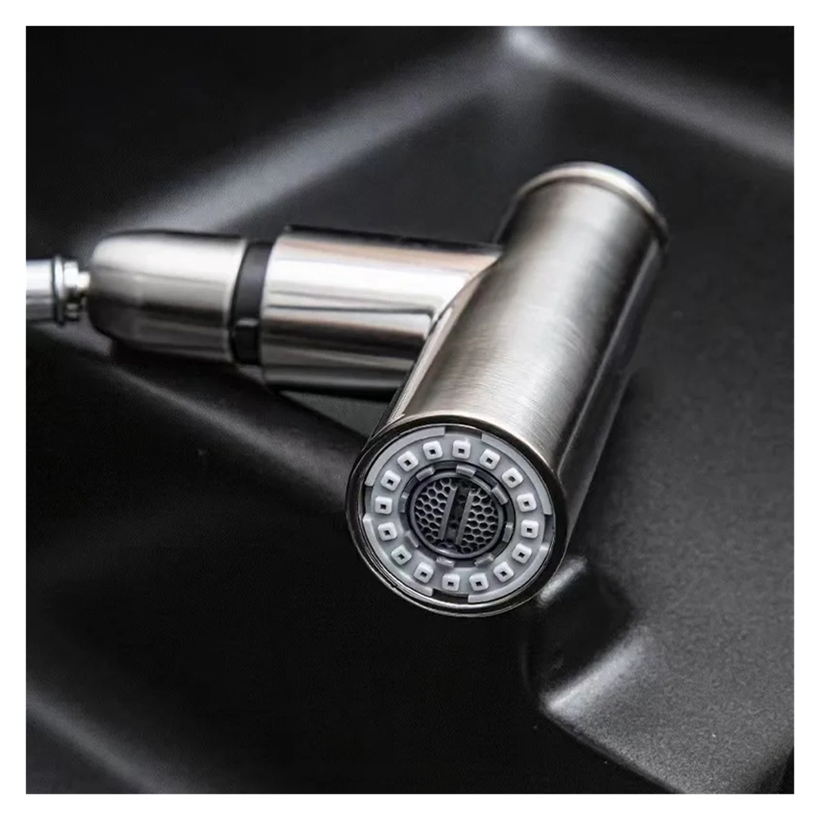 Quartz Stone Universal Rotate Pull-out Faucet, Kitchen Sink Faucet Dual Effluent Modes, Cold And Hot Dual Control Bathroom Faucet