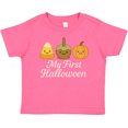 thumbnail image 3 of Inktastic My First Halloween Cute Candy Corn Pumpkin Fall Boys or Girls Baby T-Shirt, 3 of 5