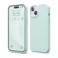 thumbnail image 1 of Funda de silicona líquida Elago para iPhone 15, color verde menta, 1 of 5