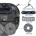 thumbnail image 2 of Eufy X10 Pro Omni Robot Vacuum Parts: Main Roller, Side Brush, Filter, Mop Cloth, Dust Bags & Accessories, 2 of 5