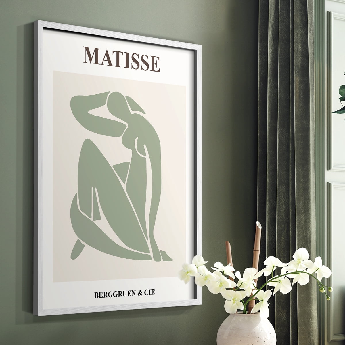 Matisse LIX Framed Print - Solid Wood