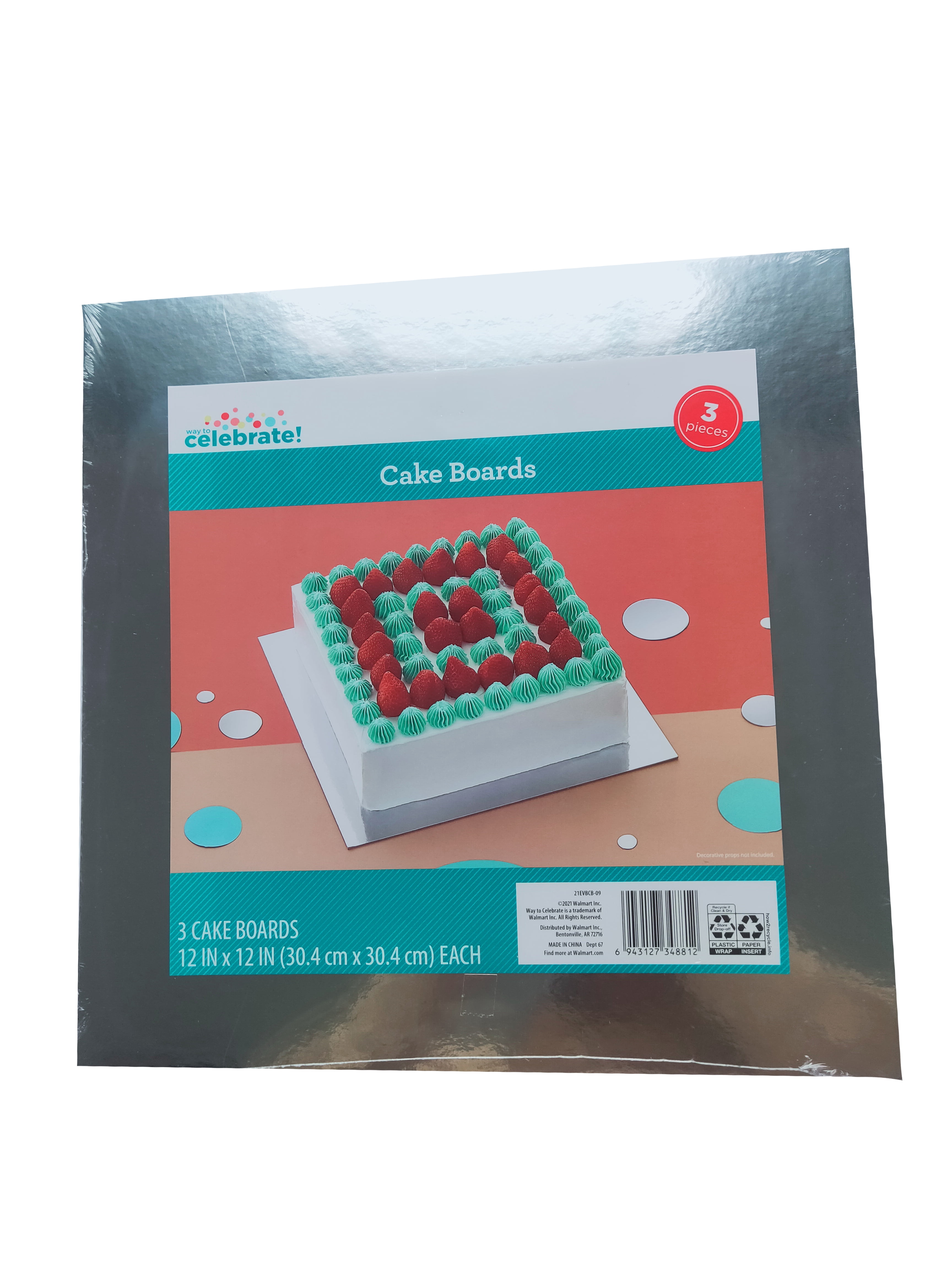 Way To Celebrate Cake Board