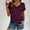 RD2, variant on Women's Comfy Casual Summer Tops Short Sleeve V Neck Blouses T Shirts Twist Knot Tees