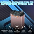 thumbnail image 3 of Cargador retráctil para coche MQOUNY 5 en 1, rápido, 60 W, Bluetooth 5.3, 3 of 7