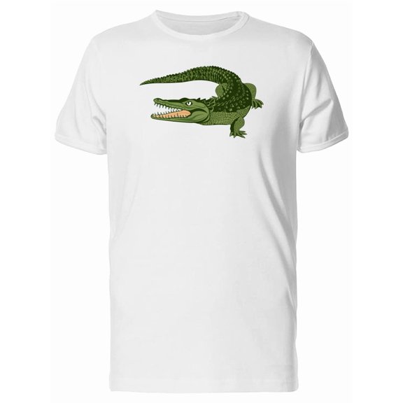 Colored Drawing Of An Alligator T-Shirt Men -Image by Shutterstock, Male Large