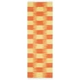 thumbnail image 5 of SAFAVIEH Montauk Eglantine Checkered Cotton Area Rug, Yellow/Orange, 5' x 8', 5 of 10