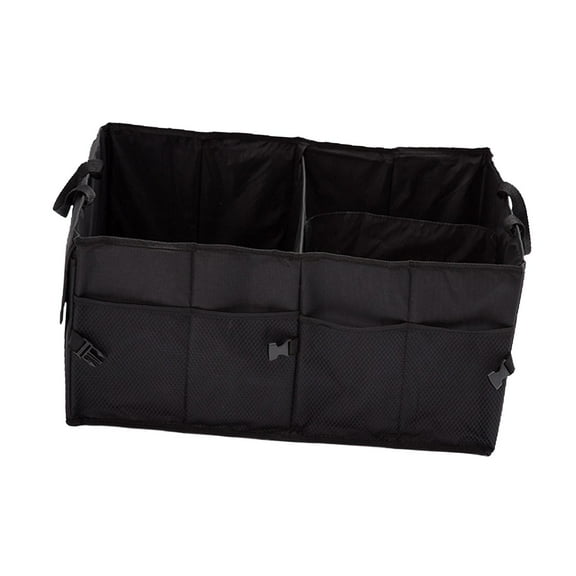 Car Trunk Organizer Folding Storage Box Collapsible Supplies with Handles Foldable Boot Organiser Auto Storage Case for Auto Travel SUV