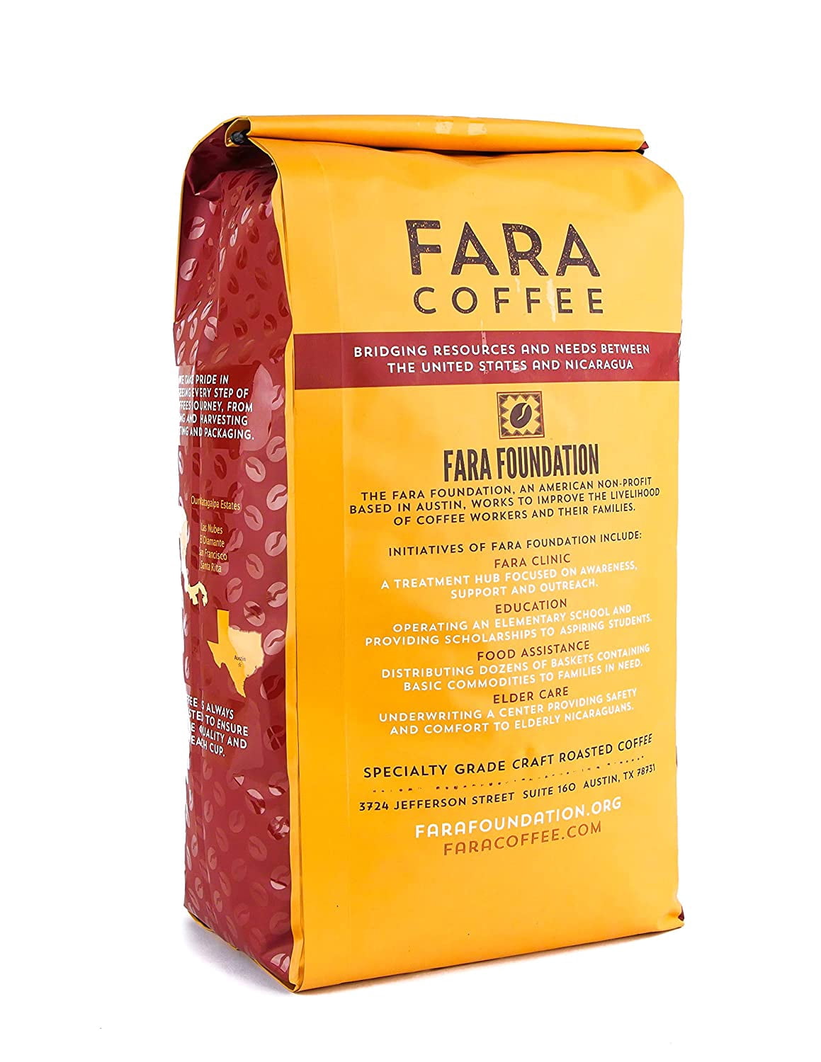 Fara Coffee Signature Roast Whole Bean Coffee 2.2 Pounds
