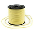 thumbnail image 3 of TheBeadChest 100 Yards 3mm Wide Jewelry Making Flat Micro Fiber Lace Faux Suede Leather Cord for DIY Crafts (Pastel Yellow), 3 of 4