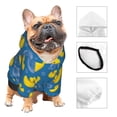 thumbnail image 3 of Honeii Rubber Duck Print Small Dog Hoodies Pet Hooded Sweatshirts Fall Winter Puppy Cat Sweaters Warm Clothes for Small Dogs Outfits Costume-X-Small, 3 of 7