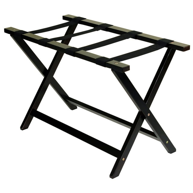 Portaequipajes extra ancho de 30" para trabajo pesado Casual Home, madera maciza