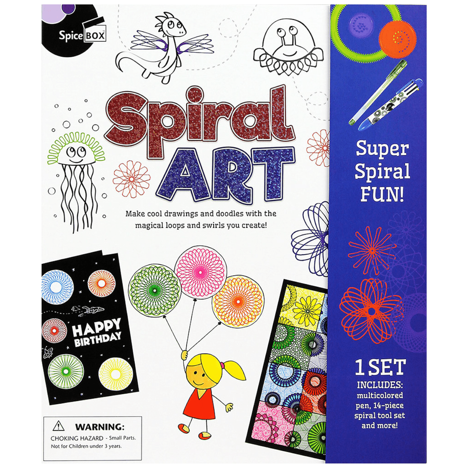 Kits for Kids: Spiral Art 