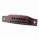 thumbnail image 4 of 6 Strings Slotted Acoustic Guitar Bridge with Seashell Decor, Replacement Part for Folk & Classical Guitars, Easy Installation, Enhances Tone &, 4 of 5