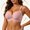 Pink, variant on Women's Plus Size Wireless Bra with Full-Bust Support Frame, Wide Straps, Full Support Wire-Free Bra for Everyday Comfort