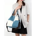 thumbnail image 2 of LHSHID Large Hobo Bag Tote Bag Women Canvas Chic Shoulder Bag Crossbody Bag Handbag, 2 of 7