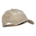 thumbnail image 5 of San Antonio Embroidered Washed Cap - Khaki OSFM, 5 of 5
