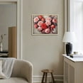 thumbnail image 4 of YANMS Print On Canvas Red Pink Love You with Wooden Frame Decorative Painting 16x12in / 20x16in 16x12in, 4 of 4