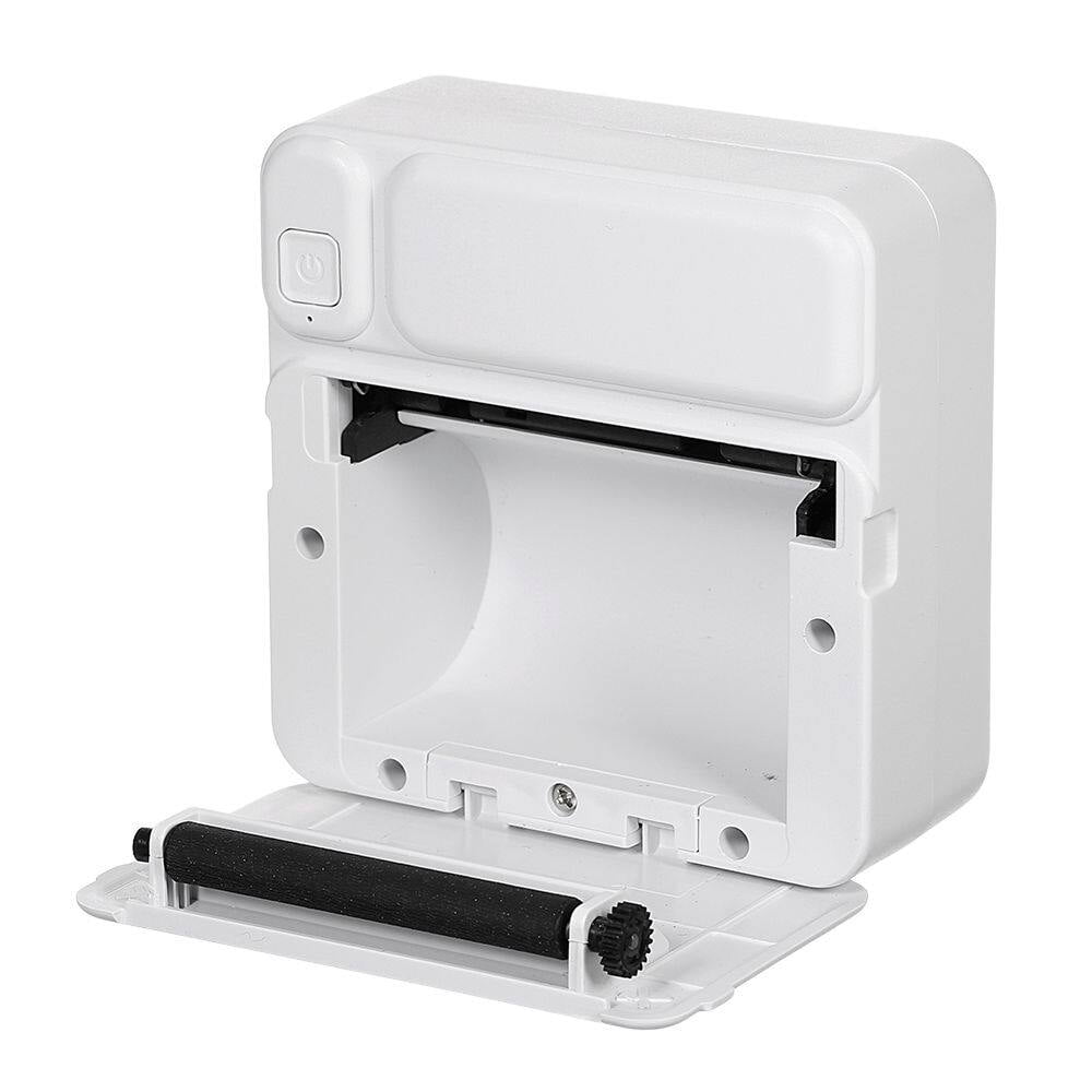 MIXFEER Portable Pocket-size Thermal Printer Wireless BT Printer Simple Operation Support Photo Notes Errors Text Memo Printing Green