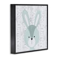 thumbnail image 2 of Stupell Industries Cottage Charming Bunny on Birch Black Framed Giclee Art, 17 x 17, by Kim Allen, 2 of 7