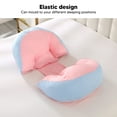 thumbnail image 3 of Almohada De Cuña Para Embarazo, Almohada De Cuña Pequeña Para Viajes, Para Apoyo De La Espalda, Almohada De Embarazo De Espuma Viscoelástica Para Dormir, Espalda, Rodillas Y, 3 of 7