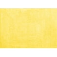 thumbnail image 1 of Ahgly Company Indoor Rectangle Solid Yellow Modern Area Rugs, 7' x 9', 1 of 4