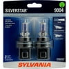 SYLVANIA 9004 SilverStar High Performance Halogen Headlight Bulb, 2 Count